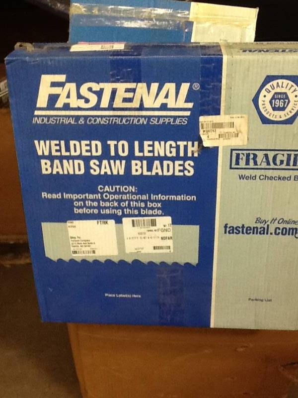 lot 8 image: Bandsaw Blades-4 Blades