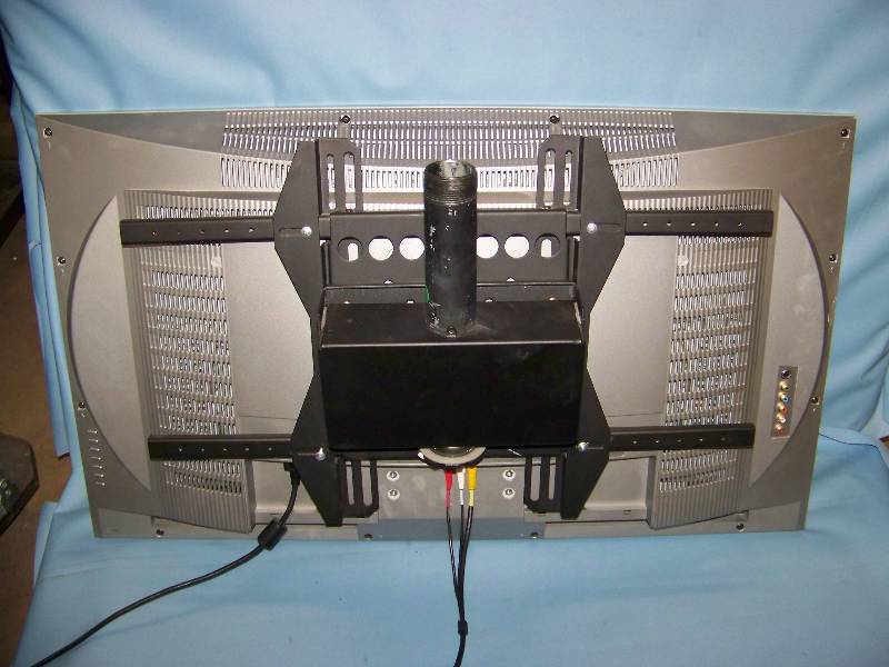 lot 9 image: 32, LG, Television  TV with Remote Control and Ceiling Mount