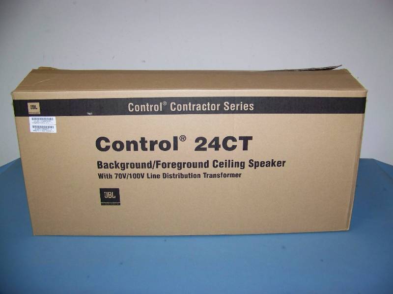 lot 60 image: (2) JBL, Control Contracor Series, In-Ceiling Speakers  Loudspeakers - NEW  NEVER INSTALLED