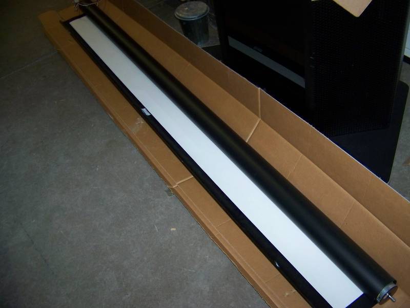 lot 27 image: Da-Lite, Advantage, Projection  Movie Screen, Motor and Roller ONLY