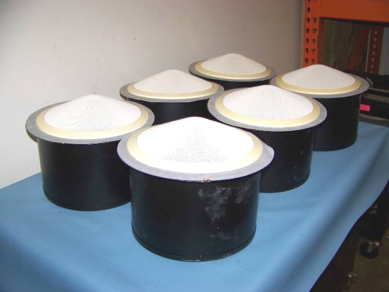 lot 63 image: (6) TOA, In-Ceiling Loudspeakers  Speakers