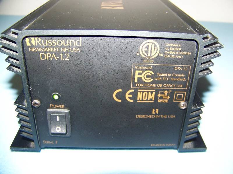 lot 36 image: Russound, 2-Channel, Amplifier  Amp with Auto AB Selector