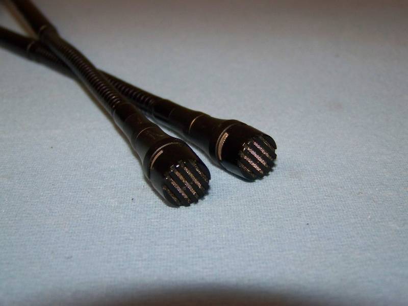 lot 96 image: (2) Audio-Tecnica, Gooseneck, Podium Microphones  Mics