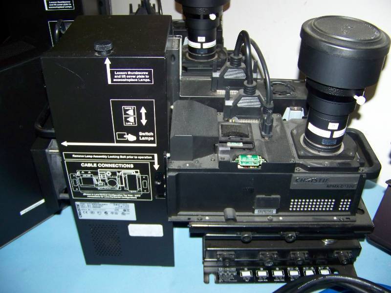 lot 105 image: (2) Christie, RPMX-D132U, XGA, DLP, Dual Lamp, Video Wall Projectors