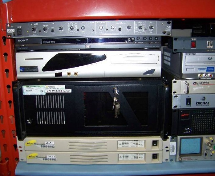 lot 44 image: (8 Wide Shelf - LARGE LOT) Miscellaneous Audio  Video (AV) Items and more