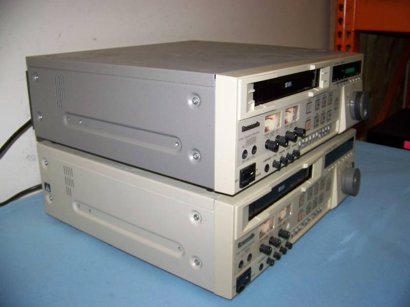 lot 98 image: (2) Panasonic, Professional Video Cassette Recorders