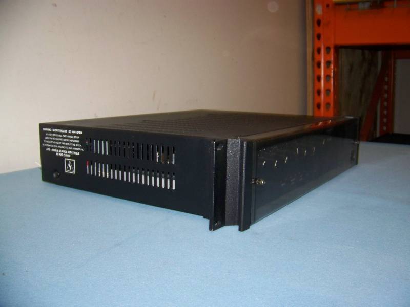 lot 37 image: Biamp, 6 Channel Mixer  Equalizer, 30 Watt Power Amplifier  Amp