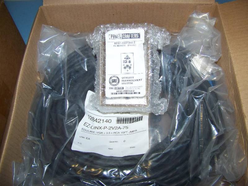 lot 114 image: (5) Panel Crafters, Wall Plates  Controls and (5) Liberty Wires  Cables - NEW