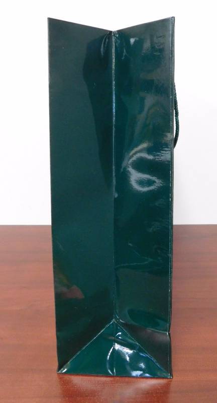 Hunter Green Glossy Euro Totes - 16 x 4.75 x 13
