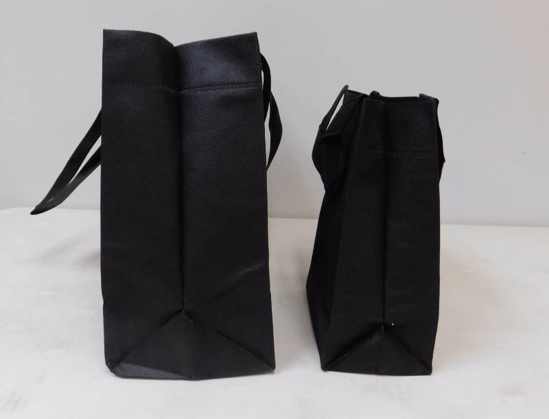 Black Reusable Value Totes