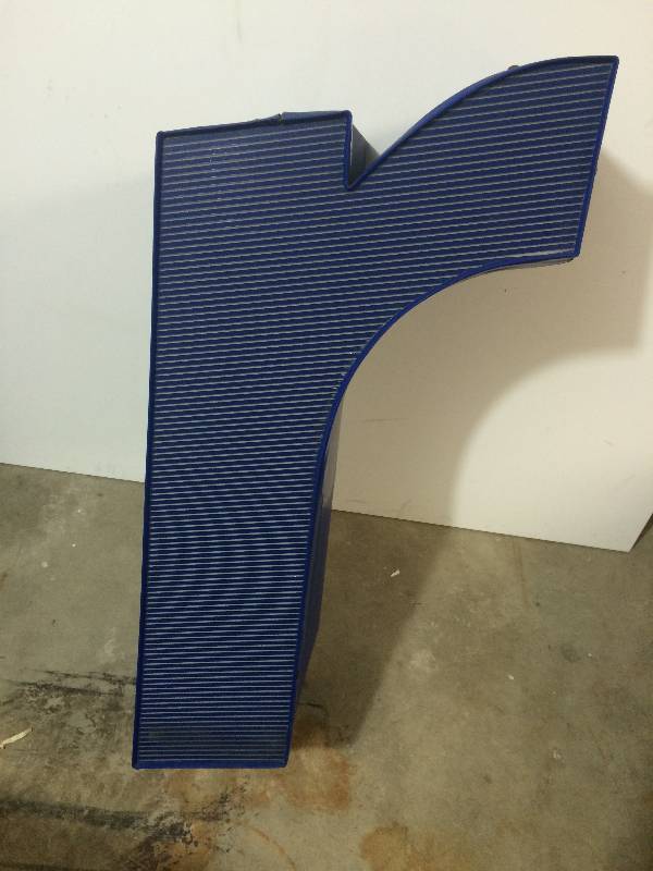 Blue Letter R