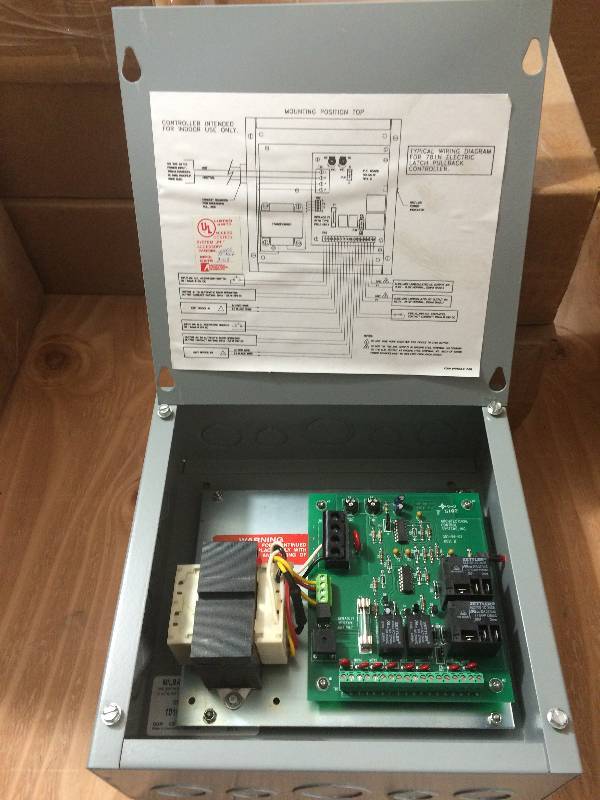 Electric Latch Pullback Controller