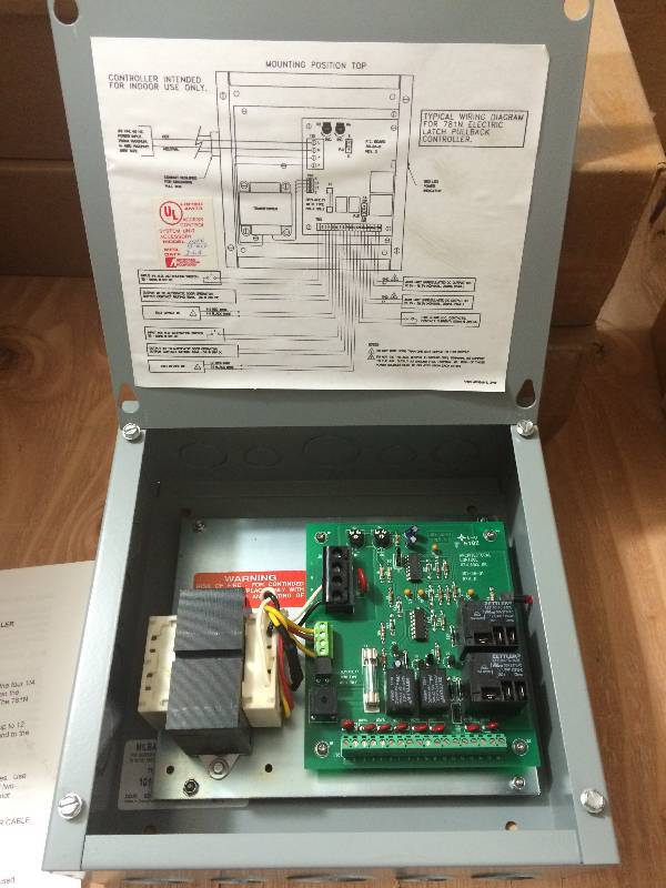 Electric Latch Pullback Controller