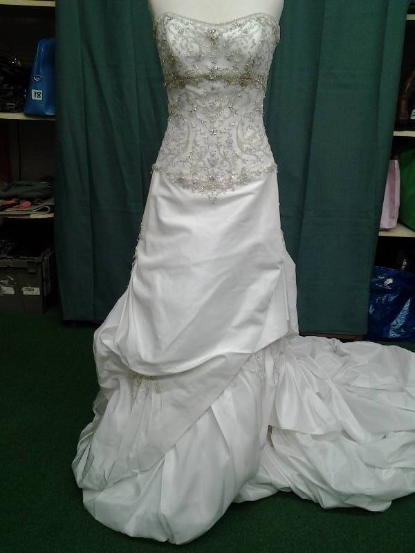 Ivory Beaded Size 8-10