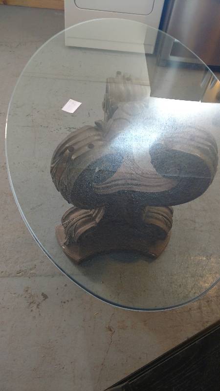 Glass table