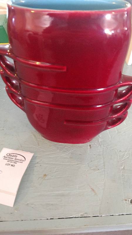 Red Wing Vase