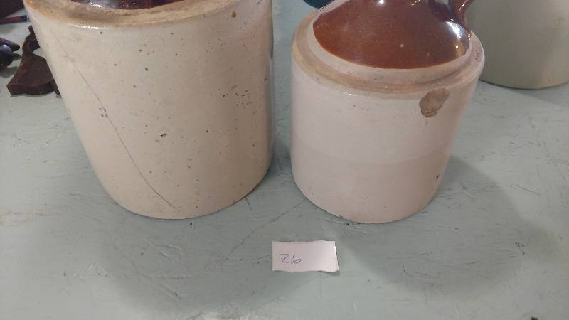 2 Pottery Jugs