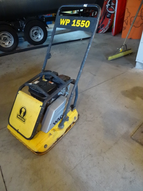 lot 93 image: Wacker WP1550 plate compactor. 6 HP...