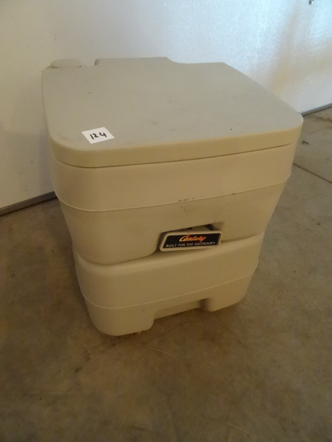 lot 124 image: Camping port a potty. Century brand...