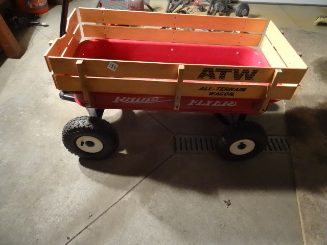 lot 153 image: All terrain wagon. Pneumatic tires....