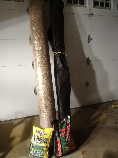 lot 158 image: 100 square yards of erosion blanket...