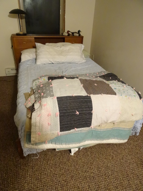 lot 196 image: Double bed with head board. Comes w...