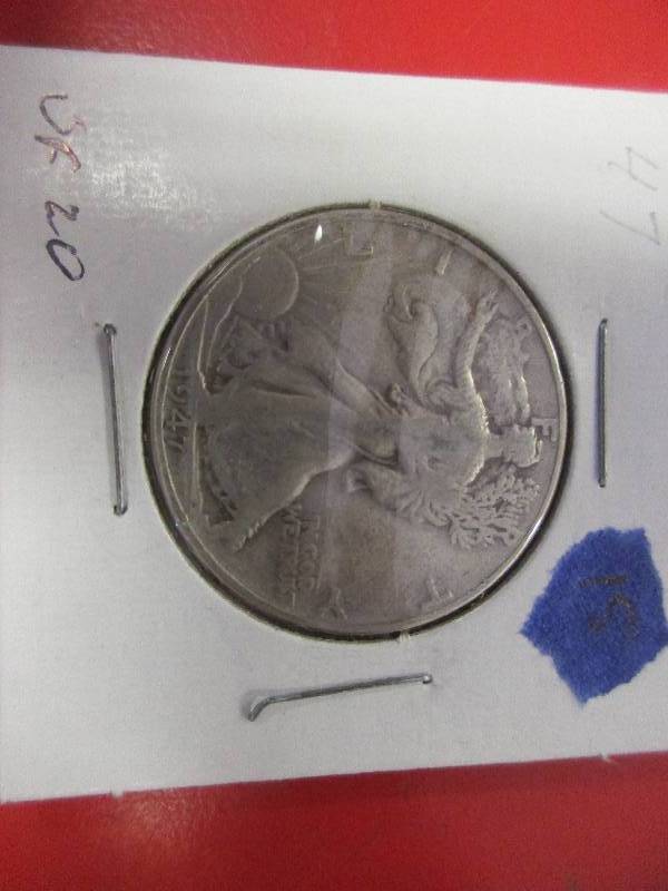 WALKING LIBERTY HALF DOLLAR 1947