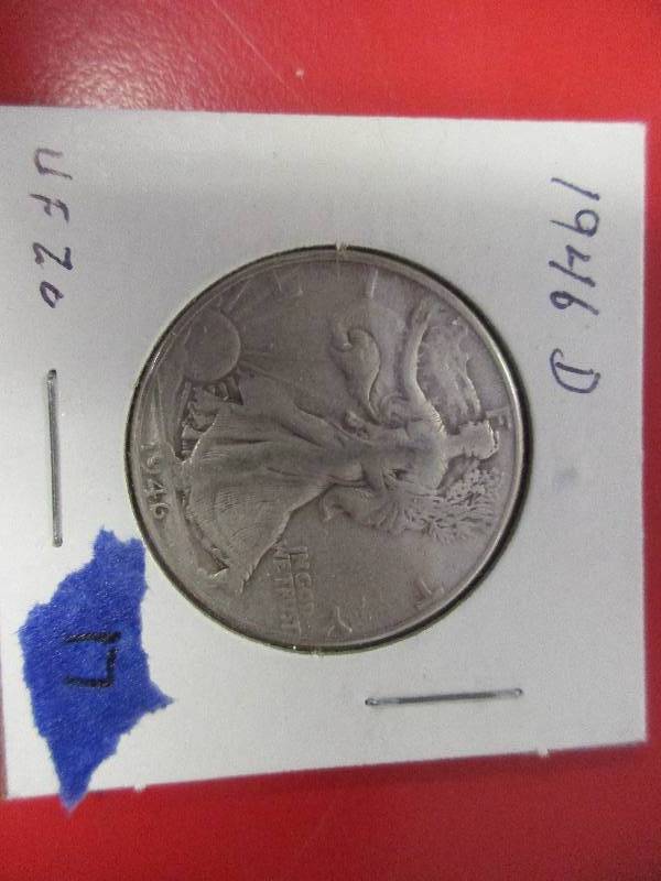 WALKING LIBERTY HALF DOLLAR 1946D