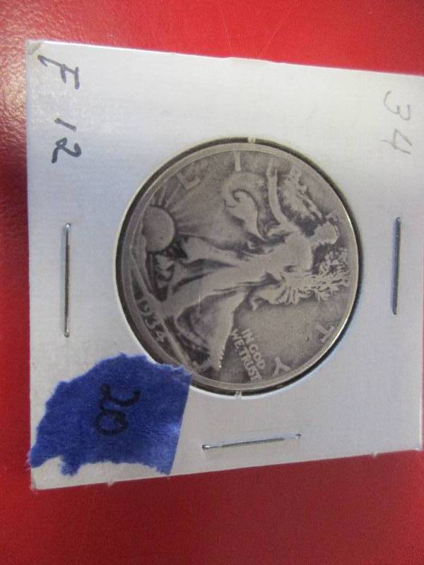 WALKING LIBERTY HALF DOLLAR 1934