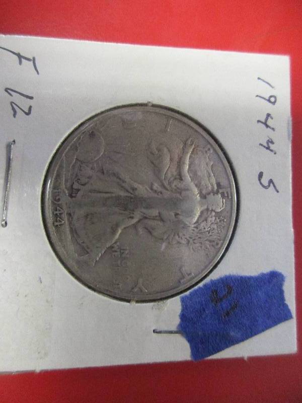 WALKING LIBERTY HALF DOLLAR 1944S