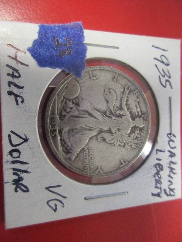 WALKING LIBERTY HALF DOLLAR 1935