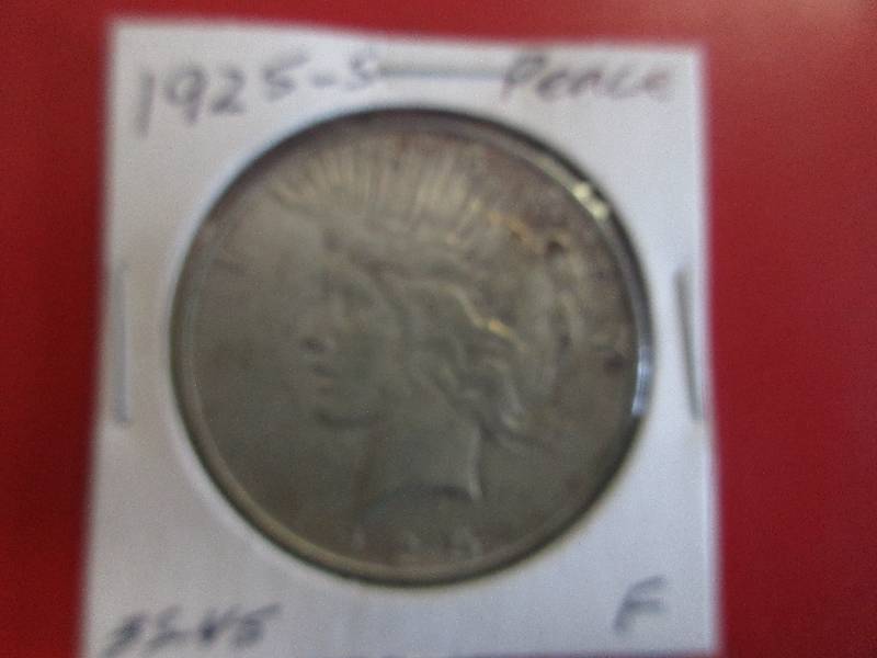 1925S PEACE DOLLAR COIN