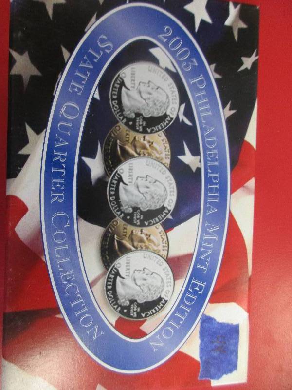 2003 PHILADELPHIA MINT EDITION QUARTER COLLECTION