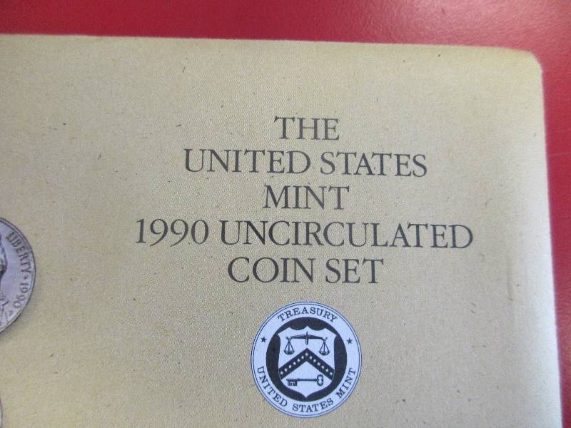 1990 UNCIRCULATED COIN SET