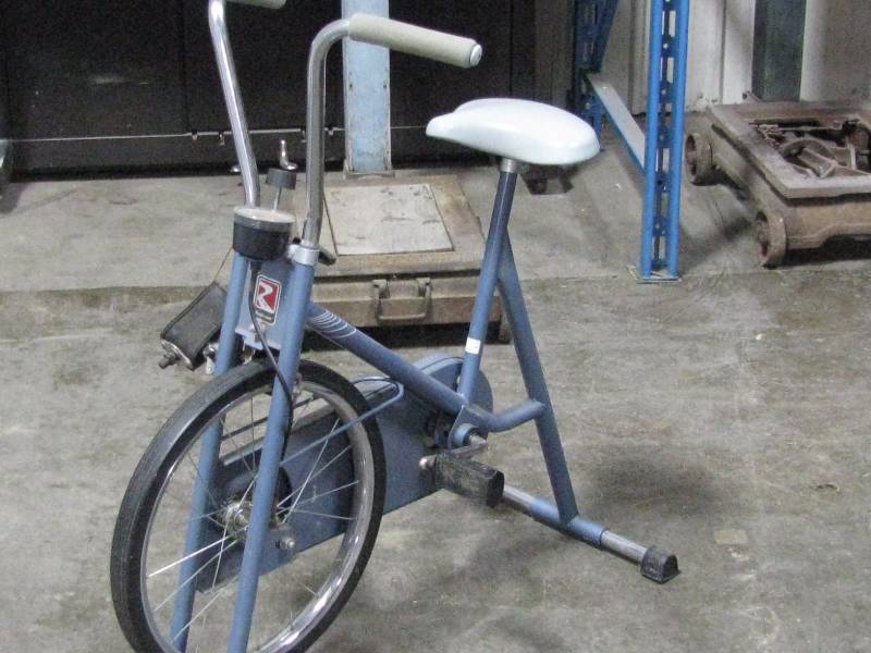 antique exercise bike