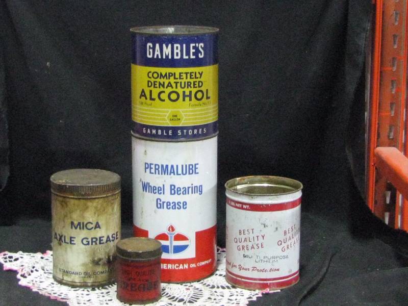 Misc. Advertising Cans