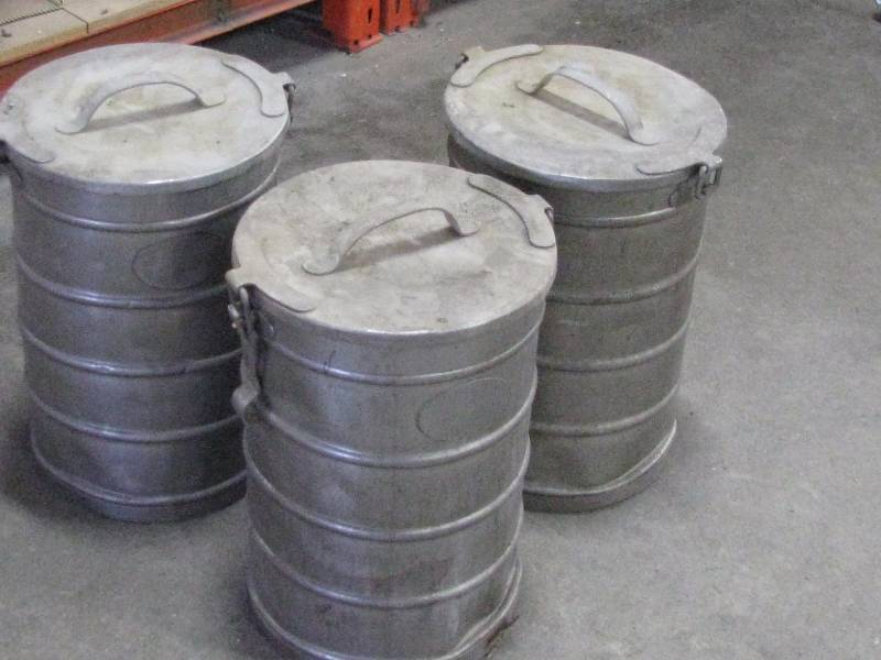 Insulated Stainless Storage Cans