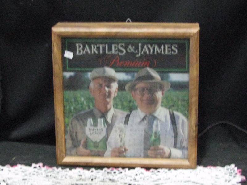 Bartles & James Lighted sign