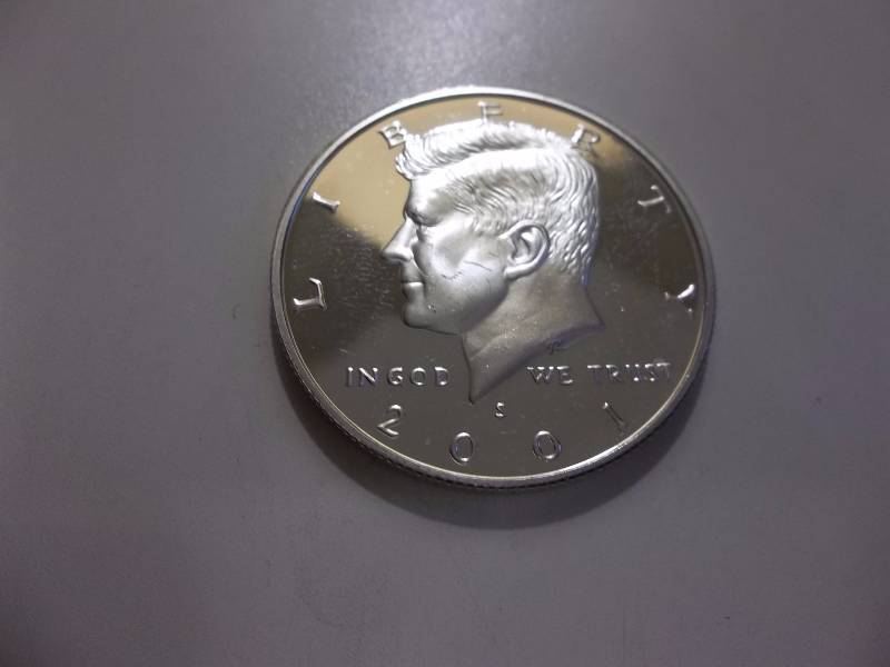 2001 S JFK Proof 90% Silver PR