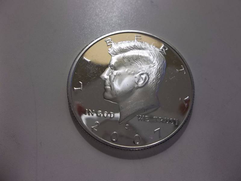 2007 S JFK Proof 90% Silver PR