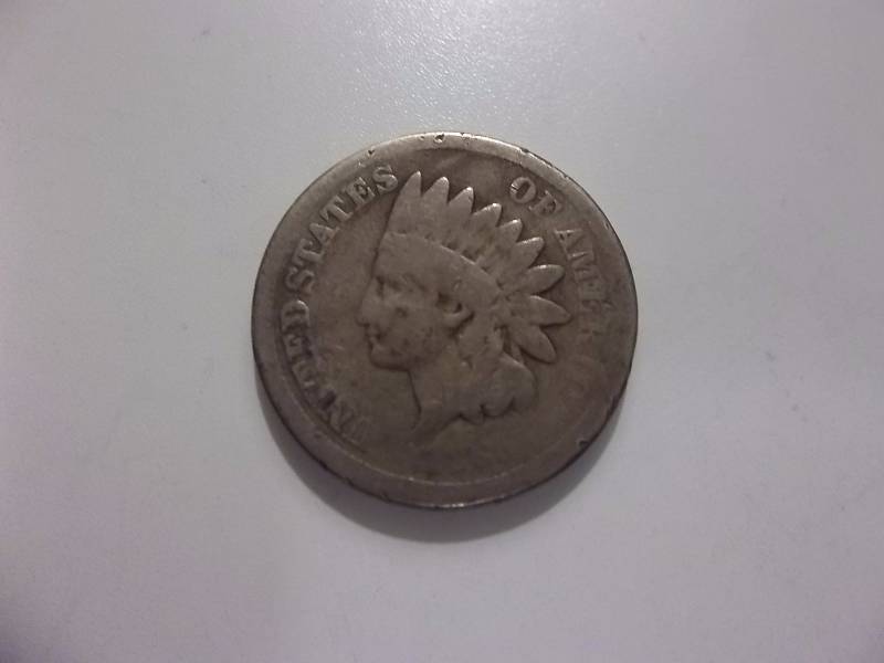 1860 Indian Head Bronze Cent