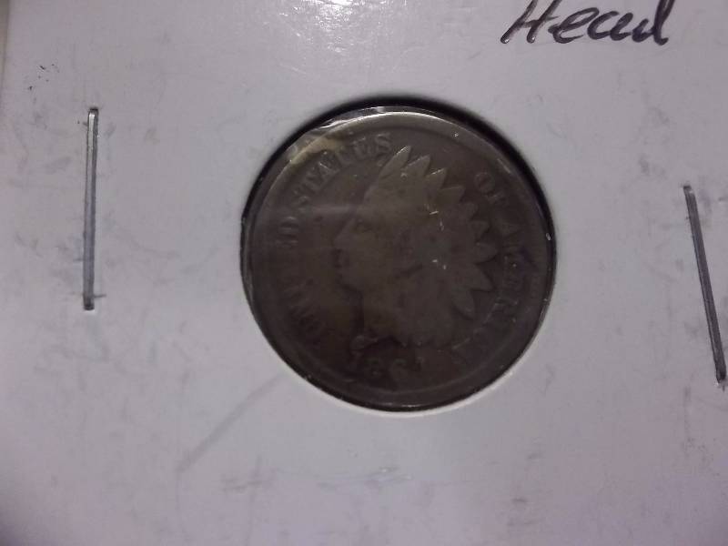 1864 Indian Head Copper Cent
