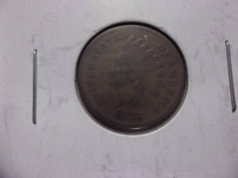 1875 Indian Head Cent