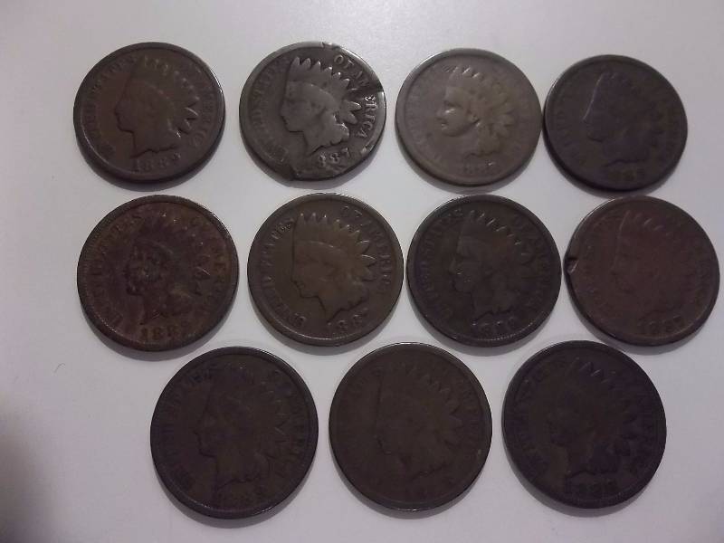 1882-1889 Indian Head Cents (Some Duplicates)