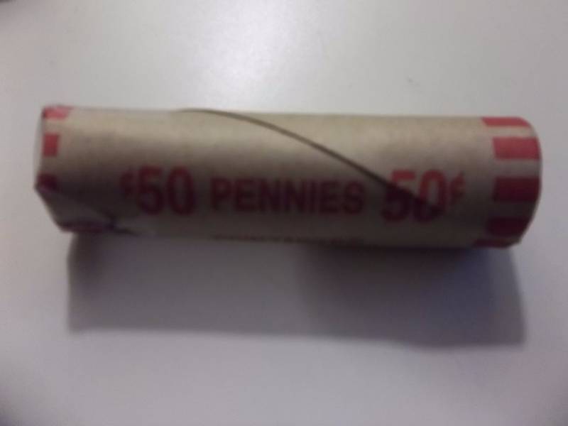 Roll Of 50 Assorted Indian Head Cents