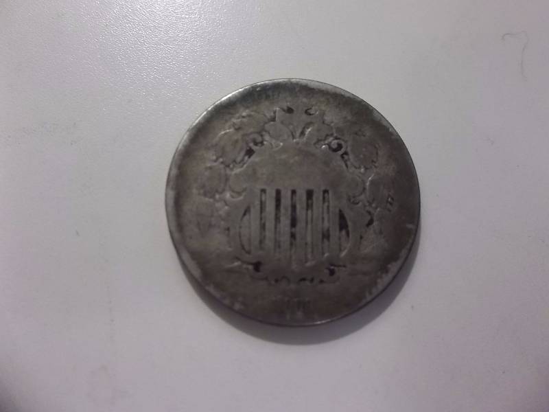 1868 Shield Nickel