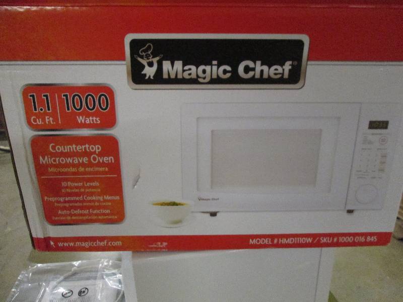 Magic chef 1.1cu. ft. 1000 watt mic...