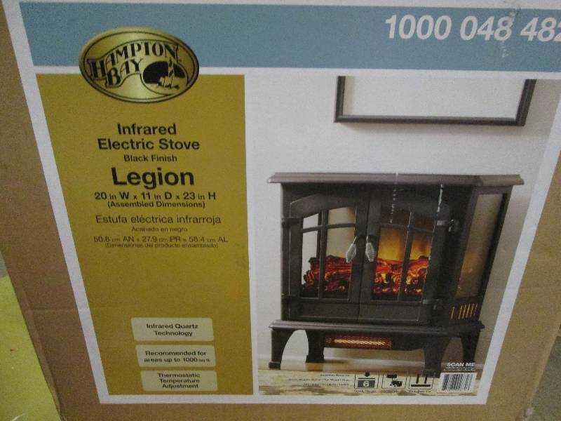 hampton bay ifrared electric stove ...