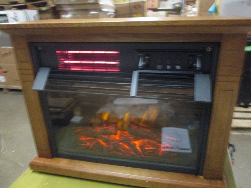 hampton bay  infrared electric fire...