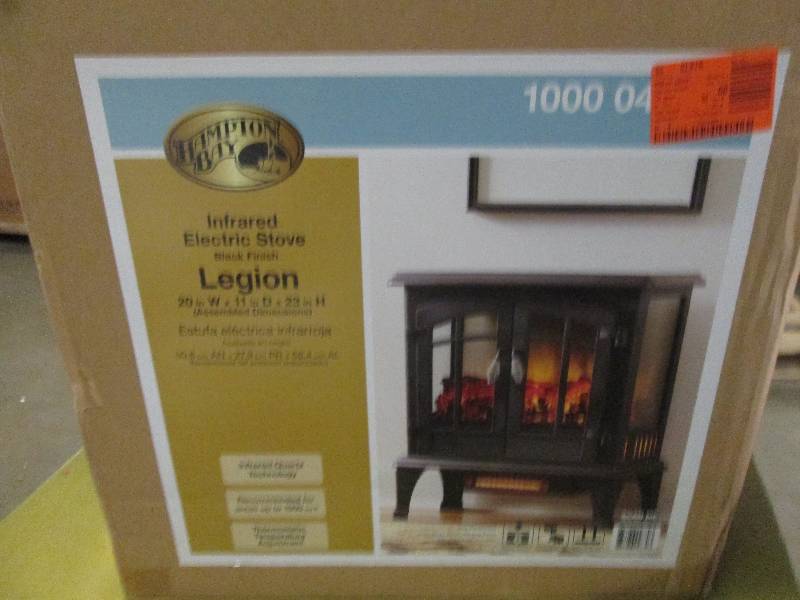 hampton bay ifrared electric stove ...